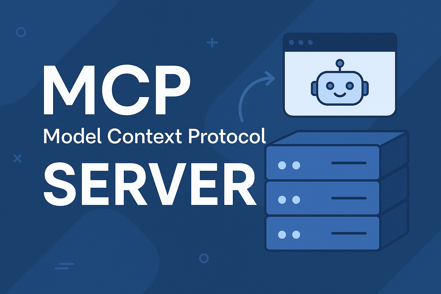 MCP সার্ভার ও AI Agent নিয়ে ব্যানার চিত্র