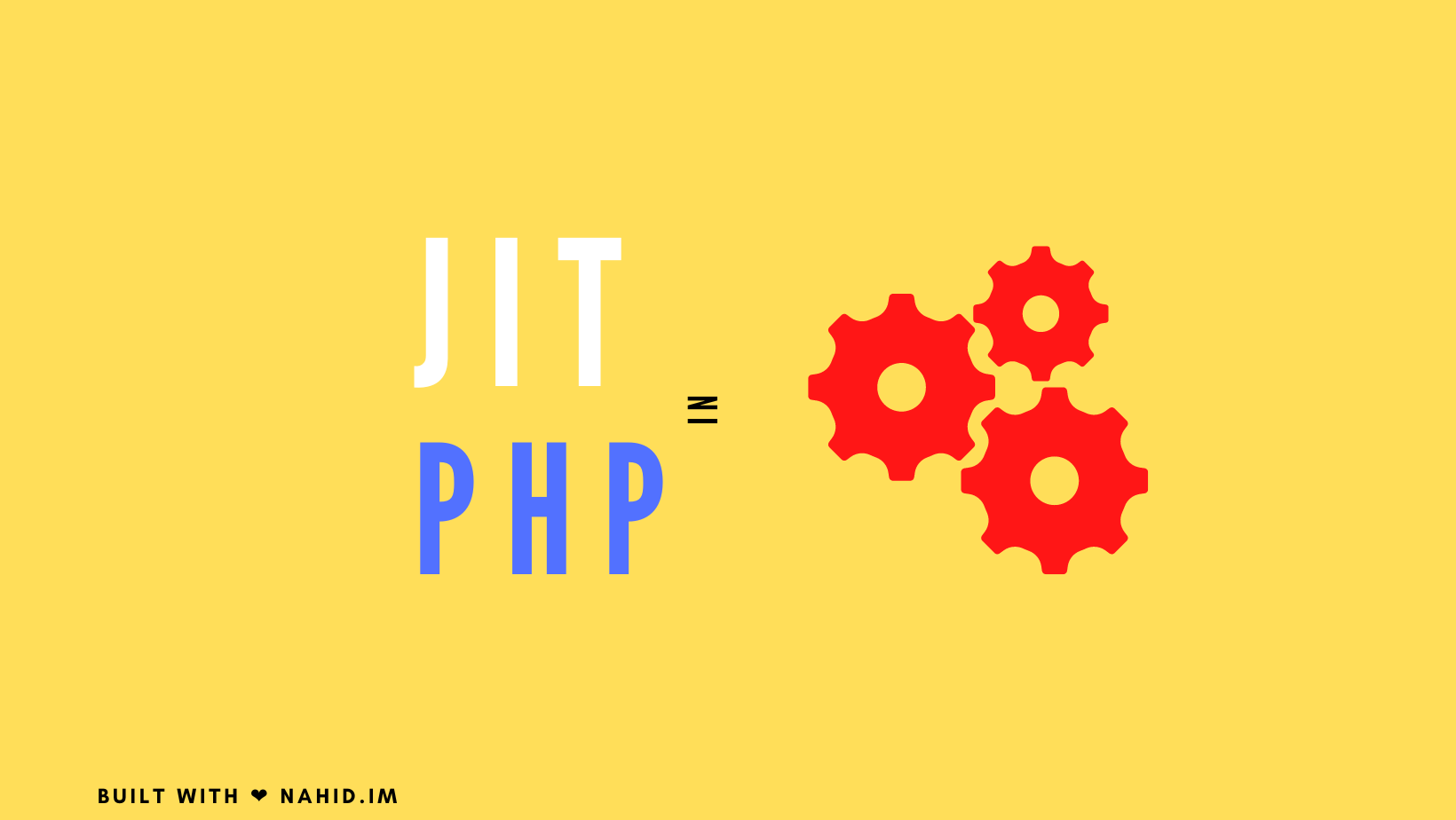 PHP-তে JIT কম্পাইলার নিয়ে ব্যানার চিত্র